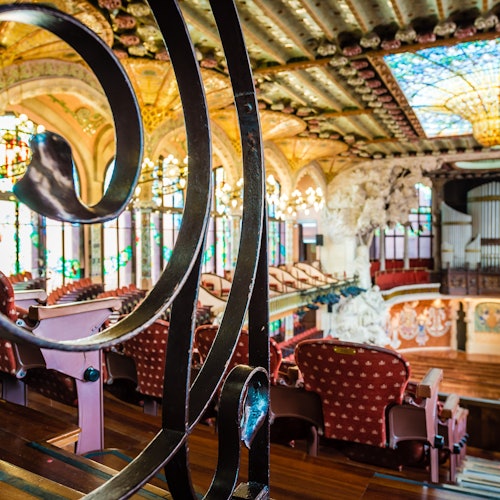 Palau de la Música Catalana: Gastromodernist Night Tour + Audio Guide
