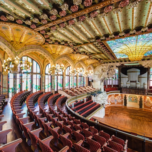 Palau de la Música Catalana: Structure and Planning Guided Tour