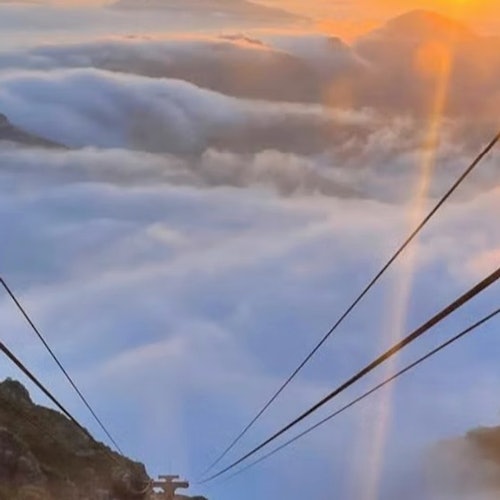 Teleférico de Montserrat: Subida y bajada