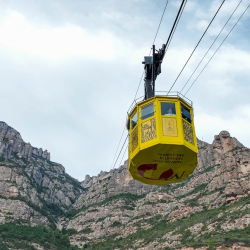 Teleférico de Montserrat: Viaje de descenso
