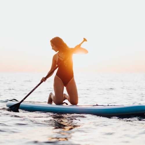 Barcelona: Paddle Surf guiado al amanecer