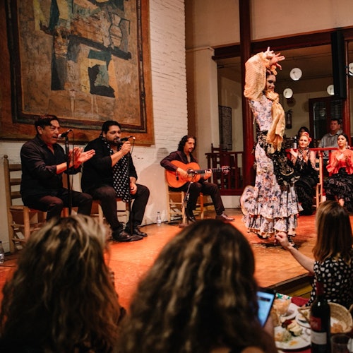 Tablao de Carmen: Espectáculo Flamenco + Cena