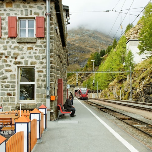 Bernina Red Train Experience from Milan