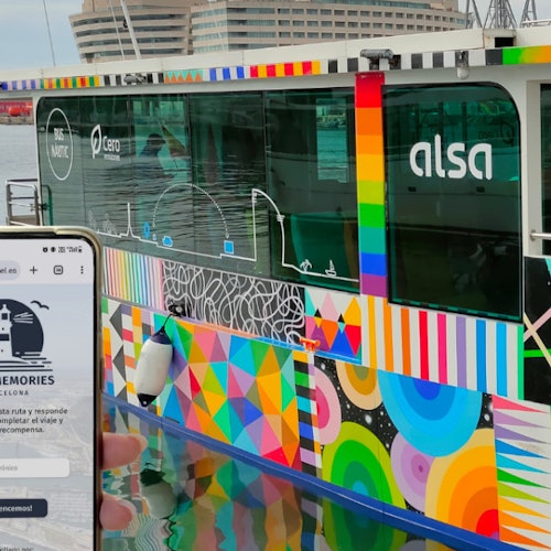Autobús Náutico con Juego de Recuerdos del Puerto de la Barceloneta + Recompensa Exclusiva