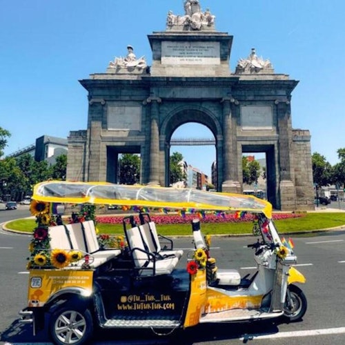 Madrid: Visita guiada de 1 hora en Tuk Tuk Eléctrico