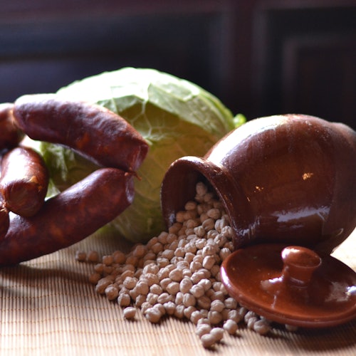 Cocido madrileño en Taberna La Bola