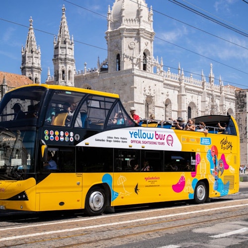 Yellow Bus Lisbon: Tour en bus turístico de 24 o 48 horas