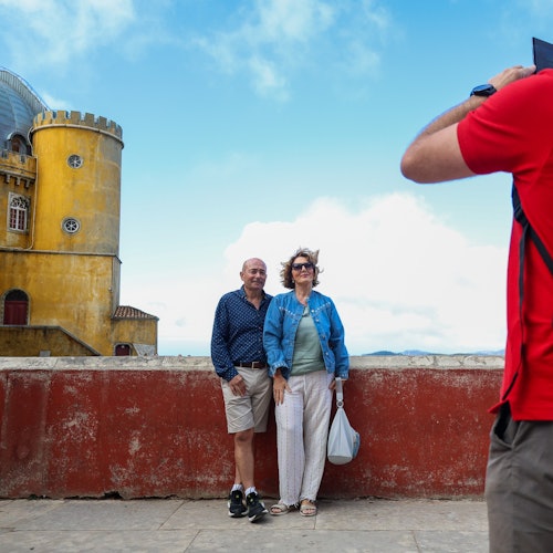 Sintra: Guided Day Tour from Lisbon + Quinta da Regaleira & Pena Palace Entry