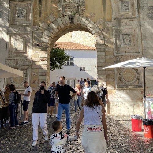 Lisbon: Guided Walking Tour + São Jorge Castle Visit