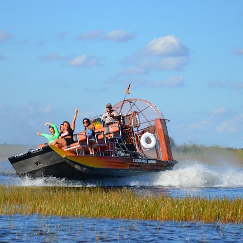 Parque Safari de los Everglades: Ecoaventura en hidrodeslizador
