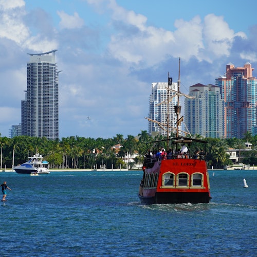 Miami: Crucero turístico en barco pirata