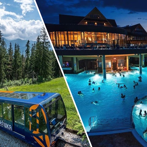Zakopane: Baño termal, degustación y excursión de un día en el funicular de Gubalowka desde Cracovia
