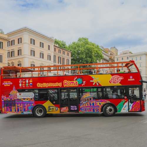 City Sightseeing Roma: Tour en bus turístico descubierto