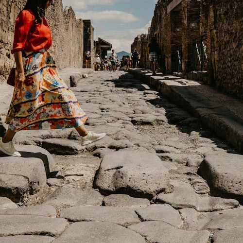 Pompeya: Tour guiado para grupos reducidos + Tren de ida y vuelta