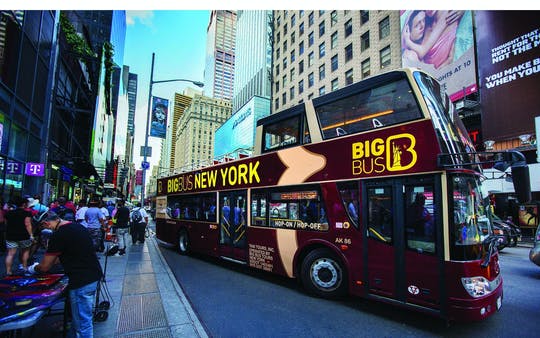 Big Bus tour of New York