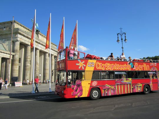 Pase turístico para subir y bajar del autobús turístico de Berlín