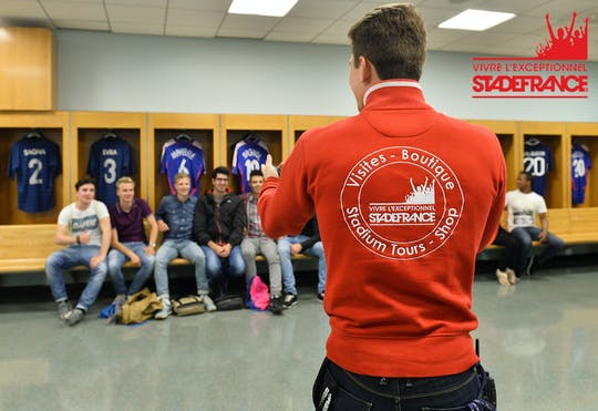 Guided visit behind the scenes of Stade de France