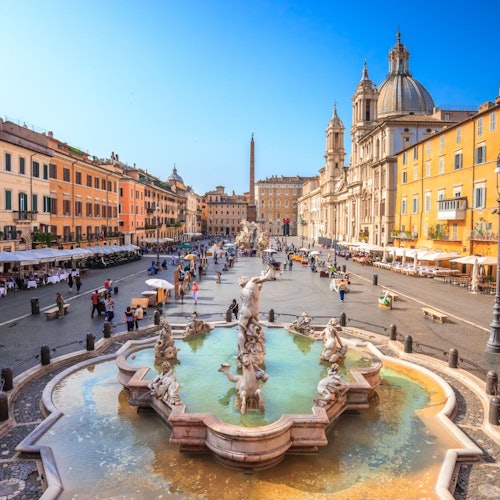 Piazza Navona, Pantheon, Trevi Fountain & Spanish Steps: Guided Walking Tour