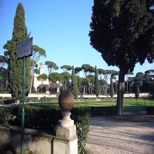 Villa Borghese Gardens by Golf Cart