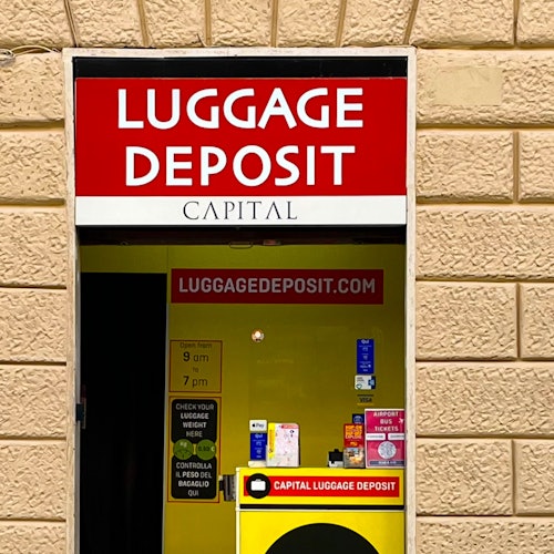 Luggage Storage: Roma Termini Station