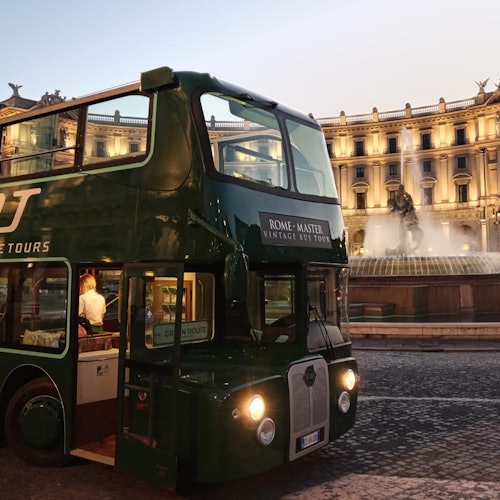 Green Line Tours Rome: Hop On Hop Off Bus By Night
