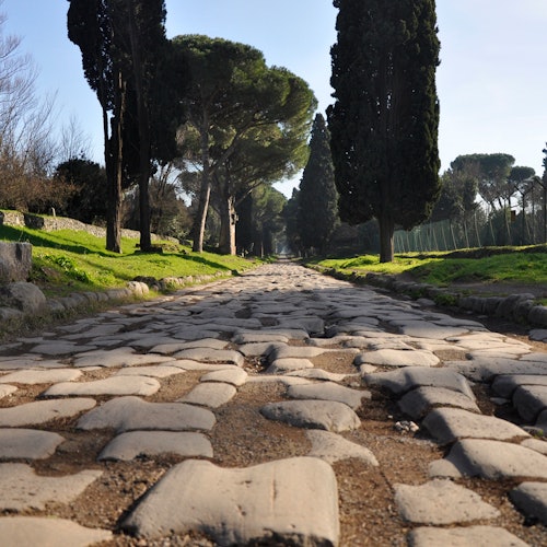 Appian Way: Shared Golf Cart Guided Tour