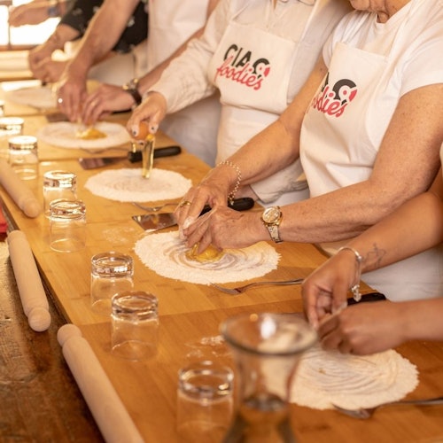 Florence: Tagliatelle, Ravioli & Tiramisu Cooking Class + Unlimited Wine