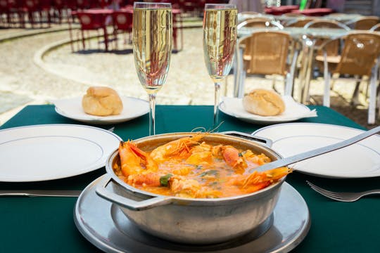 Lisbon traditions and hidden gems walk with lunch and ferry tickets