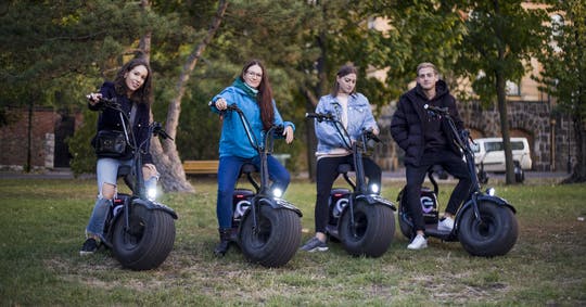 Citadel Tour on MonsteRoller E-Scooter in Budapest