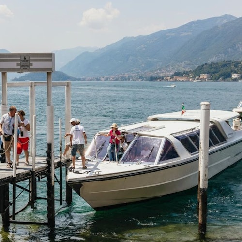 Como y Bellagio: Visita guiada desde Milán + Paseo en barco privado por el Lago Como