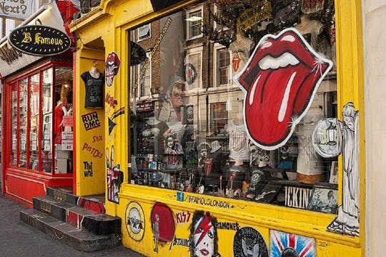London Rock Music - self-guided offline audio tour