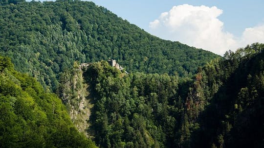 Excursión de un día para grupos pequeños por la carretera Transfagarasan y la fortaleza Poienari desde Brasov