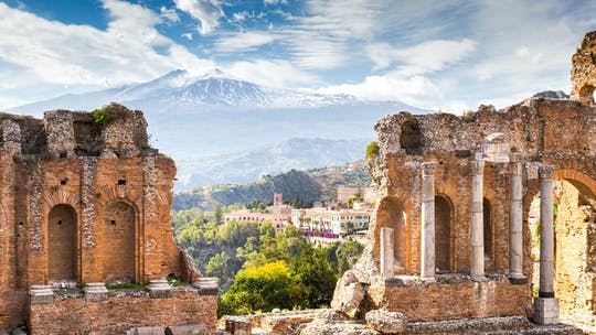 Excursión de un día al Etna y Taormina desde Palermo