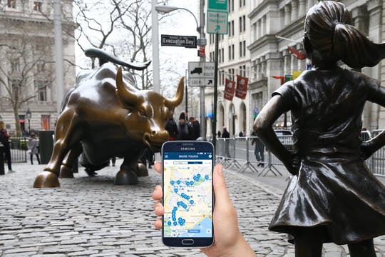 Wall Street self-guided walking tour in New York