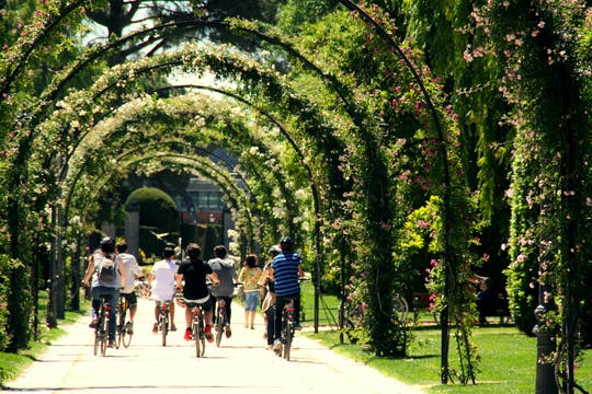 Tour en bicicleta verde por Madrid