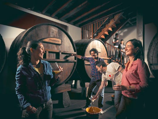 Visita a sidrerías en San Sebastián