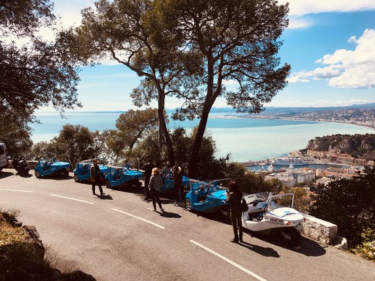Recorrido de 2 horas en coche descapotable por la Riviera Francesa