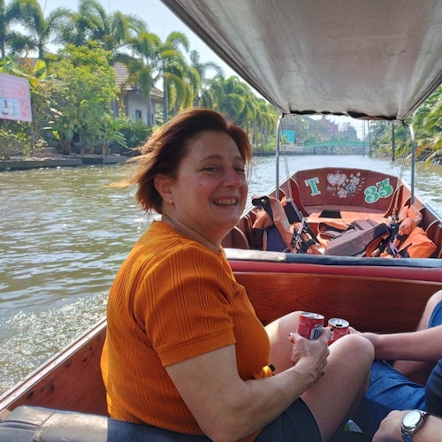 Desde Bangkok: Los Colores de Damnoen Saduak: Excursión en Bicicleta, Comida, Paseo en Barco + Traslados