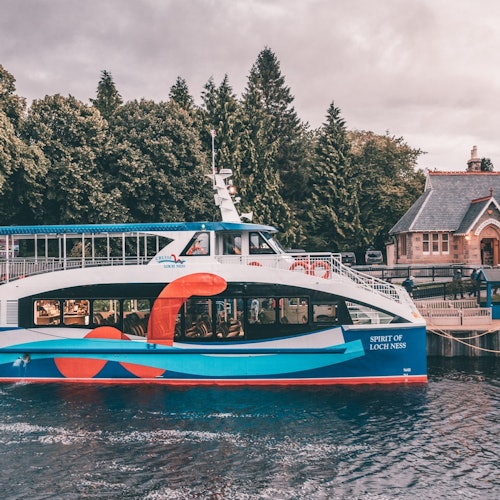 Lago Ness: Excursión de un día desde Edimburgo con paseo en barco
