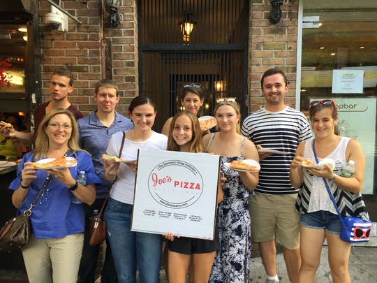 Food tour of West Village in New York