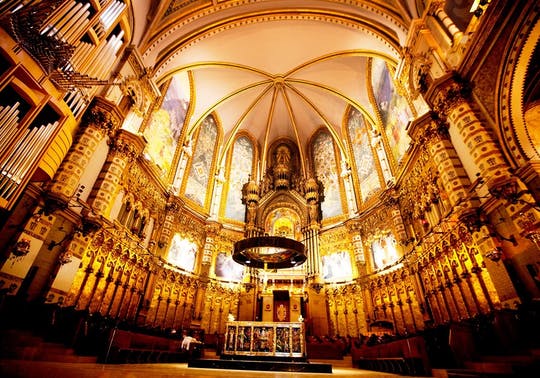 Montserrat guided tour and riding experience with private transport from Barcelona