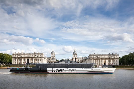 Uber Boat by Thames Clippers Hop-on Hop-off 1 Day Tickets