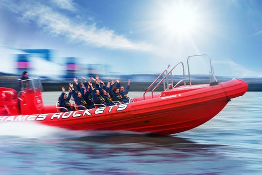 Thames Rockets Break the Barrier speedboat ride