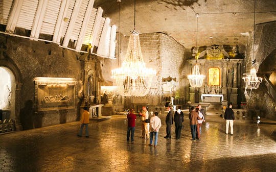 Visita a las minas de sal de Wieliczka desde Cracovia