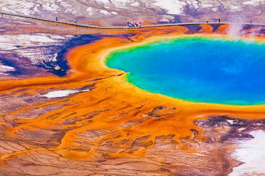 Recorrido de 4 días por Yellowstone y Tetons