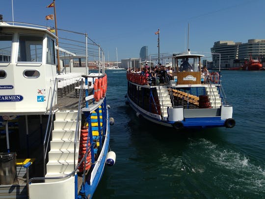 Crucero Las Golondrinas de 40 minutos en Barcelona