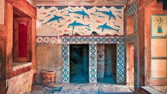 Tour del Palacio y Museo de Knossos con rutas del vino tour de Heraklion