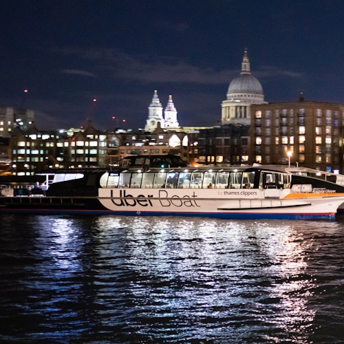 Uber Boat by Thames Clippers: Roundtrip Ticket