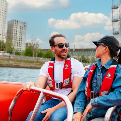 London: Thames Rockets Speedboat Experience