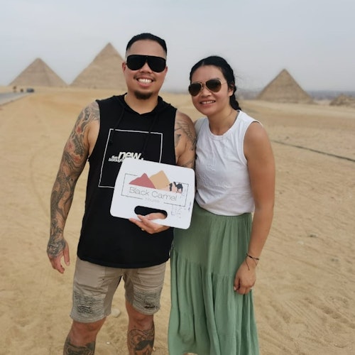 Pirámides de Guiza, Saqqara y Menfis: Visita guiada desde El Cairo + Almuerzo